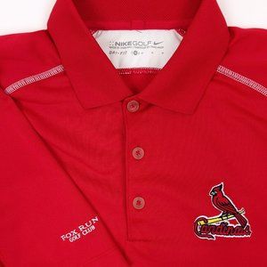 NIKE GOLF Men's Medium Fox Run Cardinals Polo